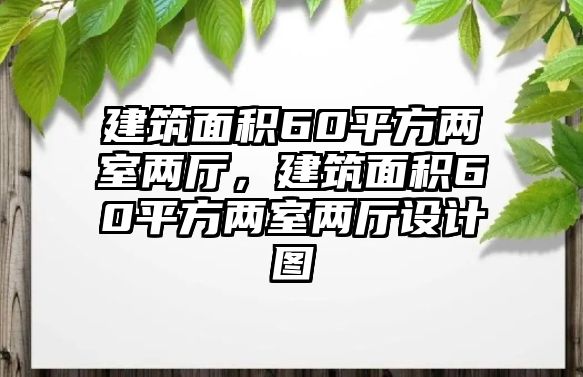 建筑面積60平方兩室兩廳，建筑面積60平方兩室兩廳設計圖