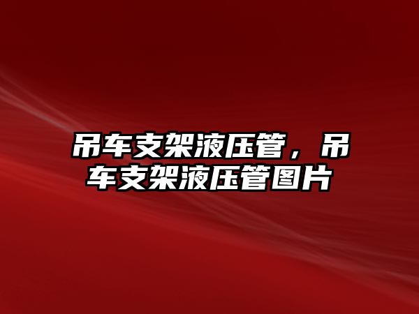 吊車支架液壓管，吊車支架液壓管圖片